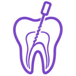Pictogramă endodonție - tratament de canal